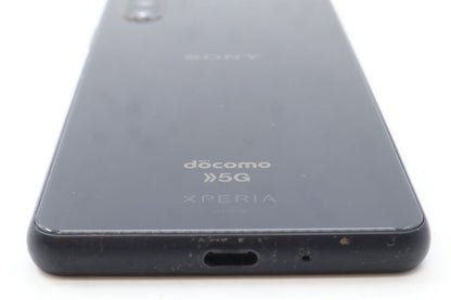 【全額返金保証】【最速発送】Sony Xperia 10 III 128GB ブラック docomo SO-52B 白ロム 動作確認済
