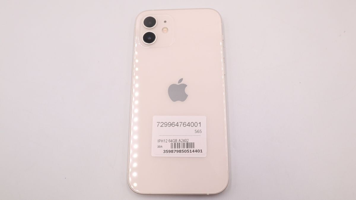 【全額返金保証】【最速発送】Apple iPhone iPhone 12 64GB ホワイト docomo 白ロム 動作確認済 81%