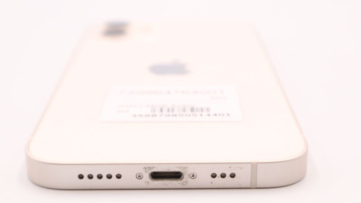 【全額返金保証】【最速発送】Apple iPhone iPhone 12 64GB ホワイト docomo 白ロム 動作確認済 81%