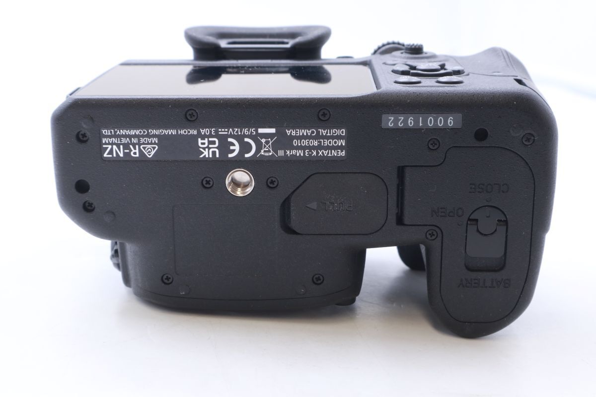 【全額返金保証】【最速発送】PENTAX デジタル一眼 K-3 Mark III Monochrome ボディ 超美品 動作確認済