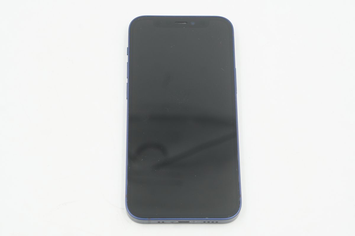 【全額返金保証】【最速発送】Apple iPhone iPhone 12 mini 128GB ブルー docomo 白ロム 動作確認済
