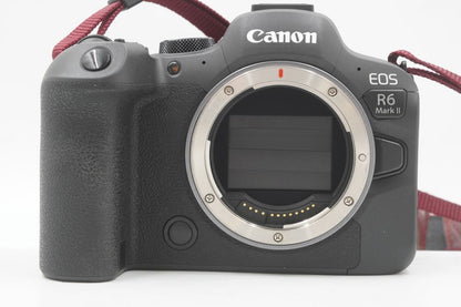 【全額返金保証】【最速発送】Canon デジタル一眼 EOS R6 Mark II ボディ ブラック 動作確認済