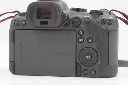 【全額返金保証】【最速発送】Canon デジタル一眼 EOS R6 Mark II ボディ ブラック 動作確認済