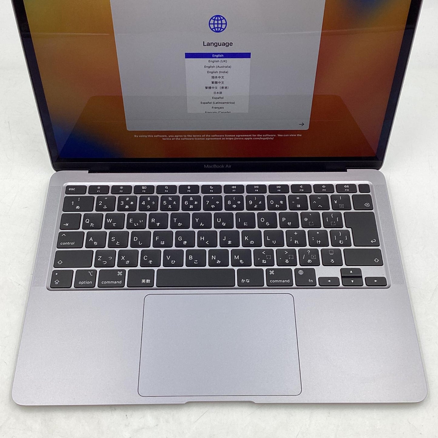 【全額返金保証】【最速発送】Apple MacBook Air MacBook Air M1, 2020 スペースグレイ Air 13インチ 2020 Apple M1 8GB SSD 256GB スペースグレイ 96.1% 動作確認済