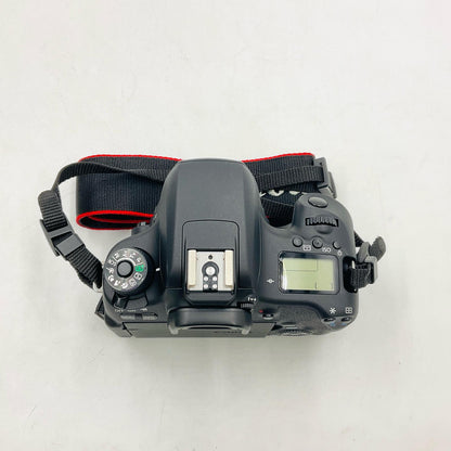 【全額返金保証】【最速発送】Canon デジタル一眼 EOS 8000D ダブルズームキット ブラック 美品 動作確認済