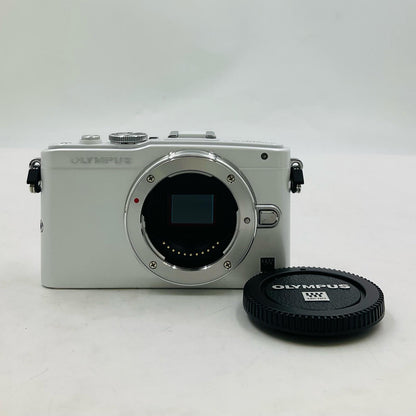 【最速発送】OLYMPUS デジタル一眼 ミラーレス一眼 PEN Lite E-PL6ボディ ホワイト【難有】