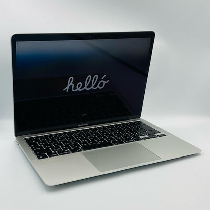 【全額返金保証】【最速発送】Apple MacBook Air 13インチ 2020 M1 8GB SSD 256GB シルバー 91.8% 動作確認済