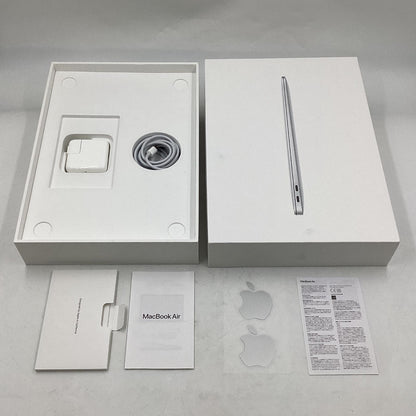【全額返金保証】【最速発送】Apple MacBook Air 13インチ 2020 Apple M1 8GB SSD 256GB シルバー 88.5% 美品 動作確認済
