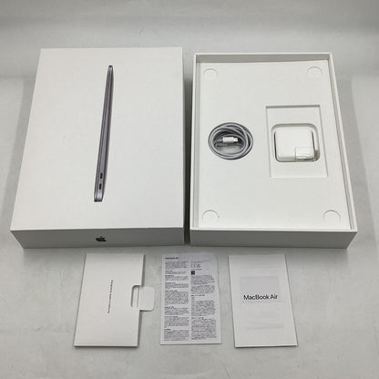 【全額返金保証】【最速発送】Apple MacBook Air 13インチ 2020 Apple M1 8GB SSD 256GB スペースグレイ 100% 動作確認済