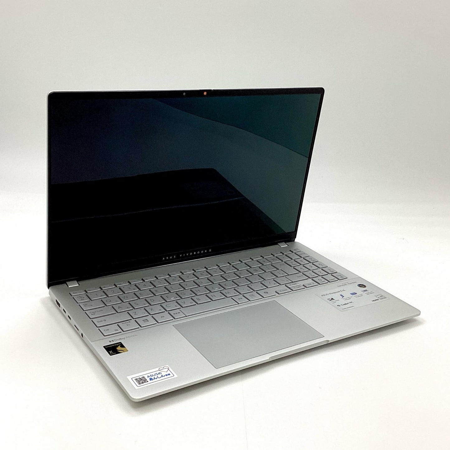 【全額返金保証】【最速発送】ASUS VIVOBOOK S5507Q Snapdragon X Elite-X1E78100 Oryon 32GB M.2 SSD 1TB 97.7% 超美品 動作確認済