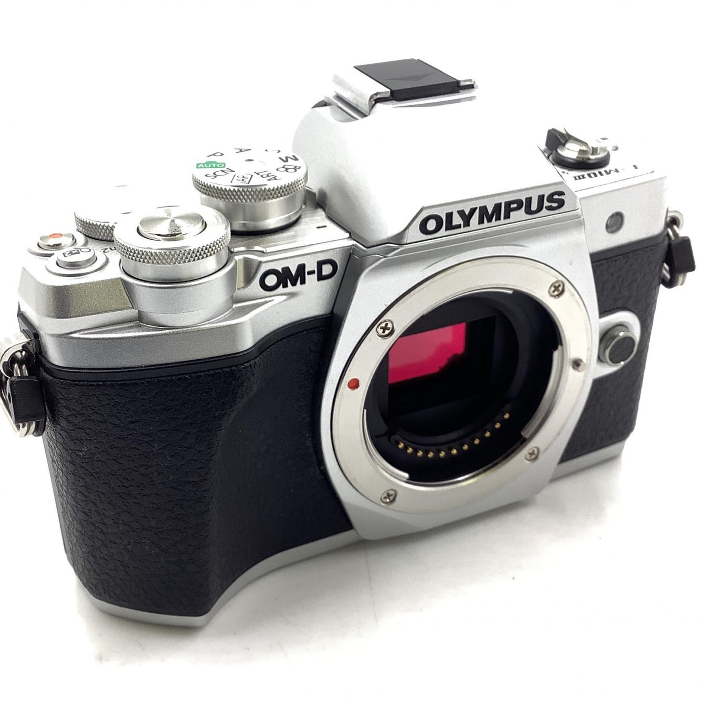 【全額返金保証】【最速発送】OLYMPUS デジタル一眼 OM-D E-M10 MarkIII シルバー 美品 動作確認済