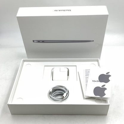 【全額返金保証】【最速発送】Apple MacBook Air Air 13.3インチ 2020 Apple M1 8GB SSD 256GB スペースグレイ 100% 動作確認済