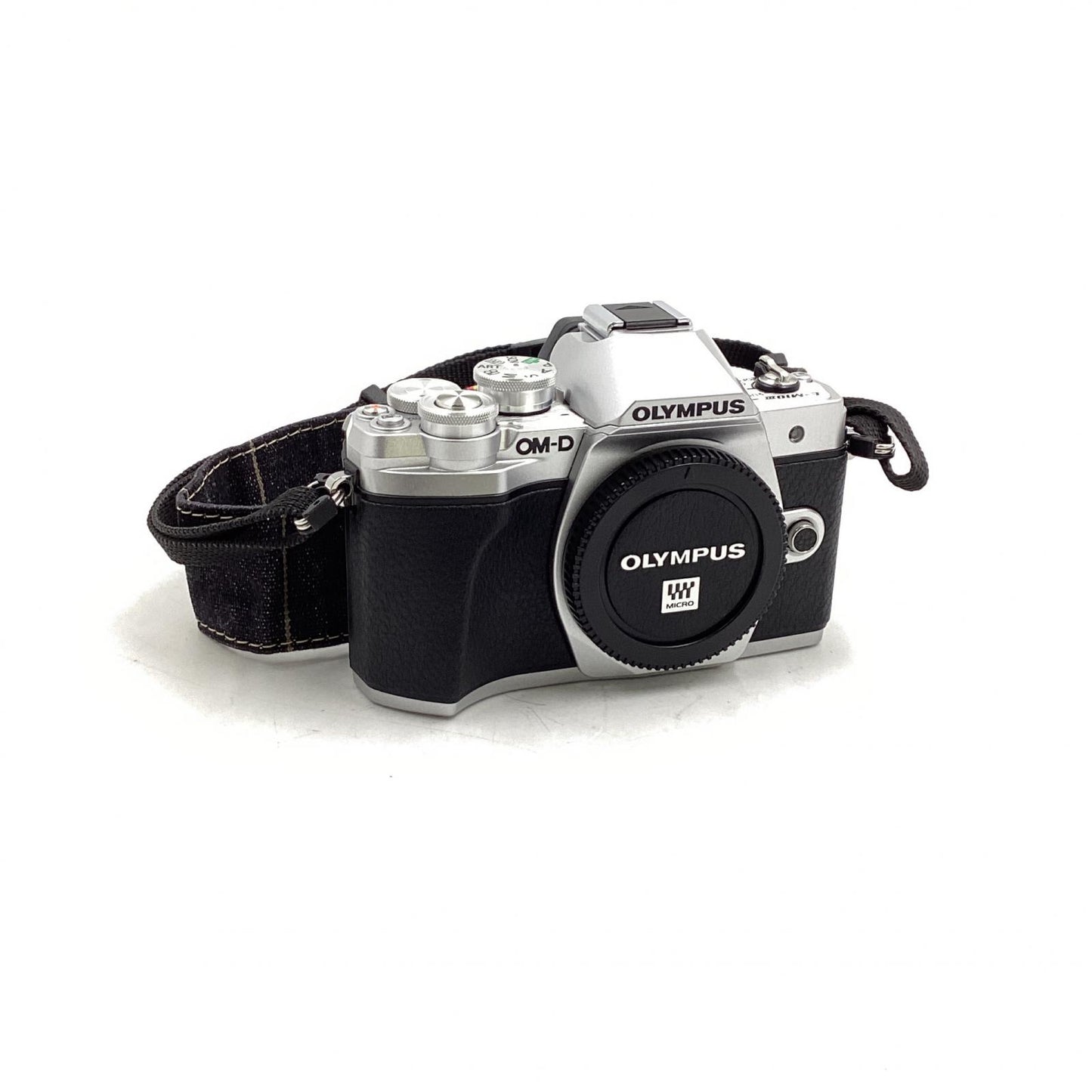 【全額返金保証】【最速発送】OLYMPUS デジタル一眼 OM-D E-M10 Mark III シルバー 美品 動作確認済