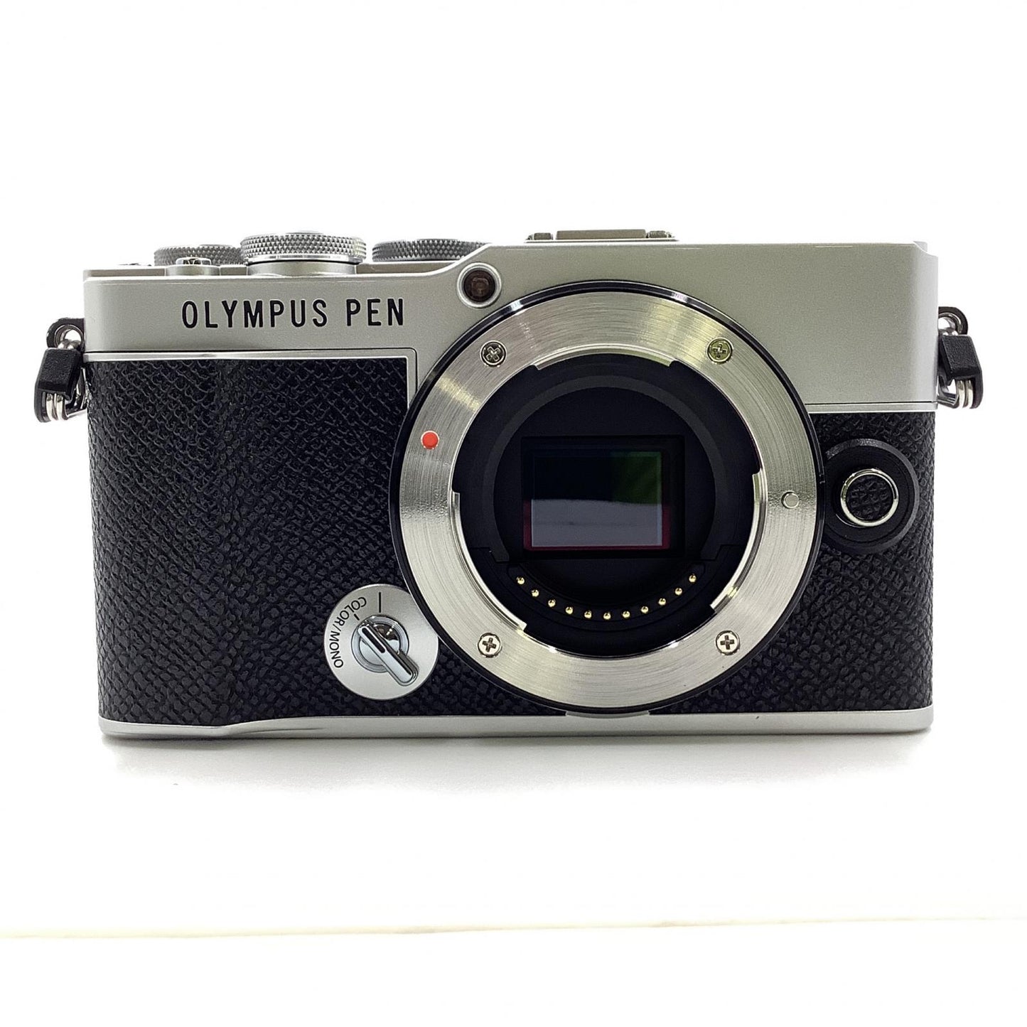 【全額返金保証】【最速発送】OLYMPUS デジタル一眼 PEN E-P7 シルバー 超美品 動作確認済