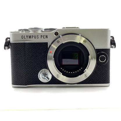 【全額返金保証】【最速発送】OLYMPUS デジタル一眼 PEN E-P7 シルバー 超美品 動作確認済