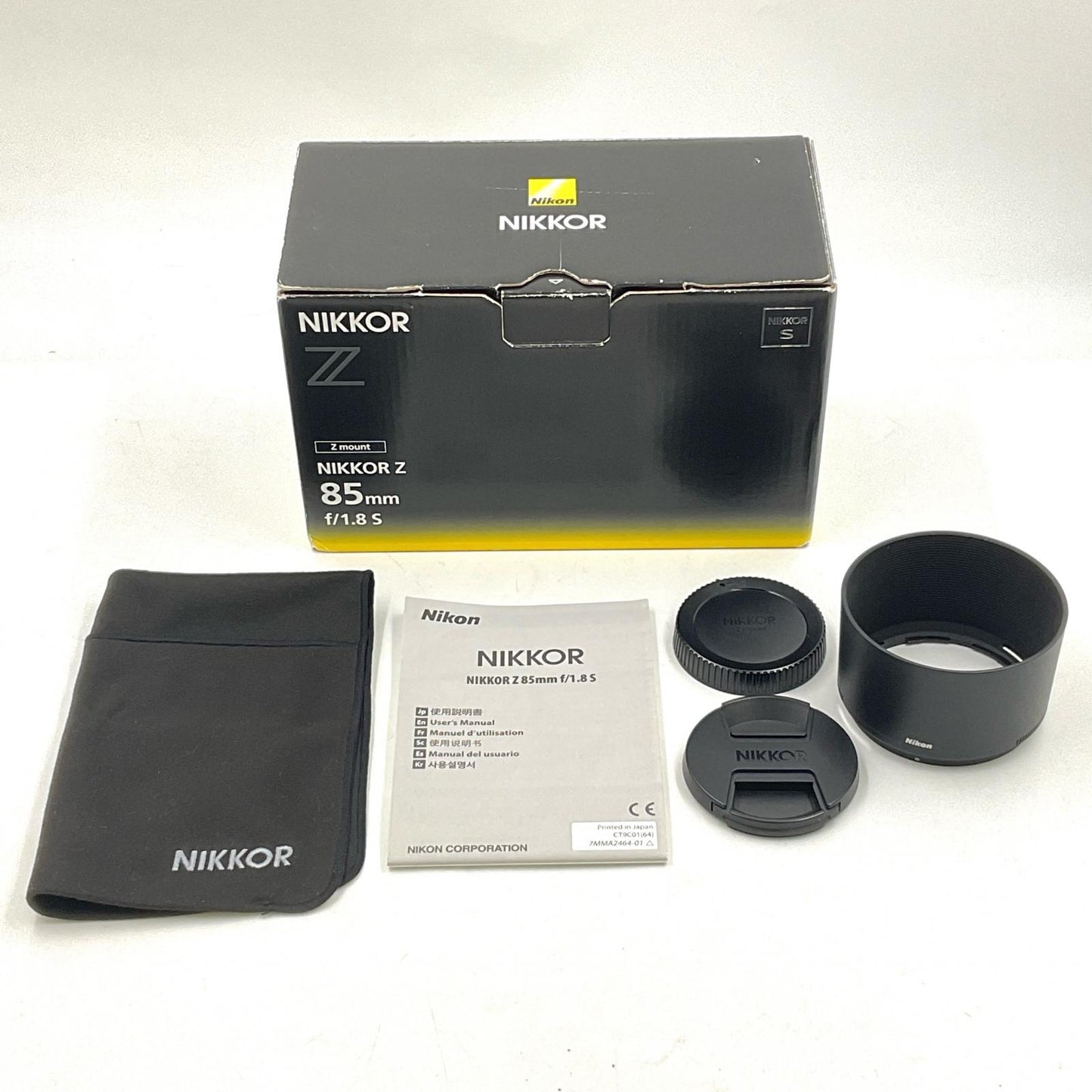 【全額返金保証】【最速発送】Nikon NIKKOR Z 85mm f/1.8 S 超美品 動作確認済