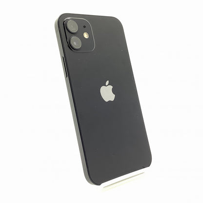 【全額返金保証】【最速発送】Apple iPhone iPhone 12 64GB ブラック au 白ロム 動作確認済 81%