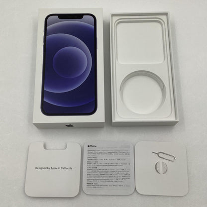 【全額返金保証】【最速発送】Apple iPhone iPhone 12 64GB ブラック au 白ロム 動作確認済 81%
