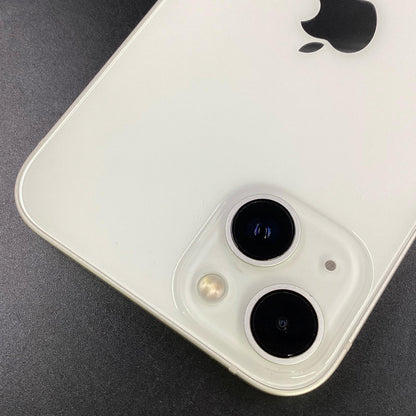 【全額返金保証】【最速発送】Apple iPhone iPhone 13 128GB スターライト 楽天モバイル SIMフリー 白ロム 動作確認済 86%