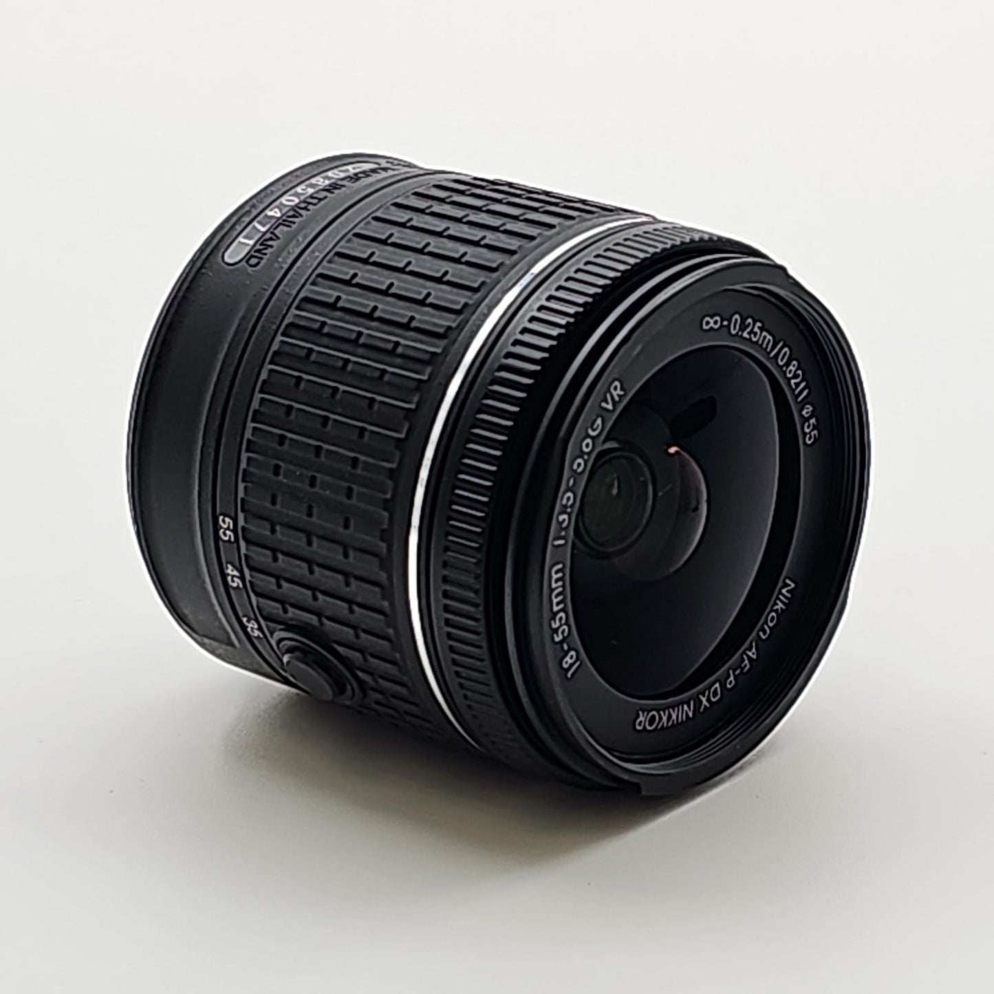 【全額返金保証】【最速発送】Nikon AF-P DX 18-55/3.5-5.6GVR　ブラック 美品 動作確認済