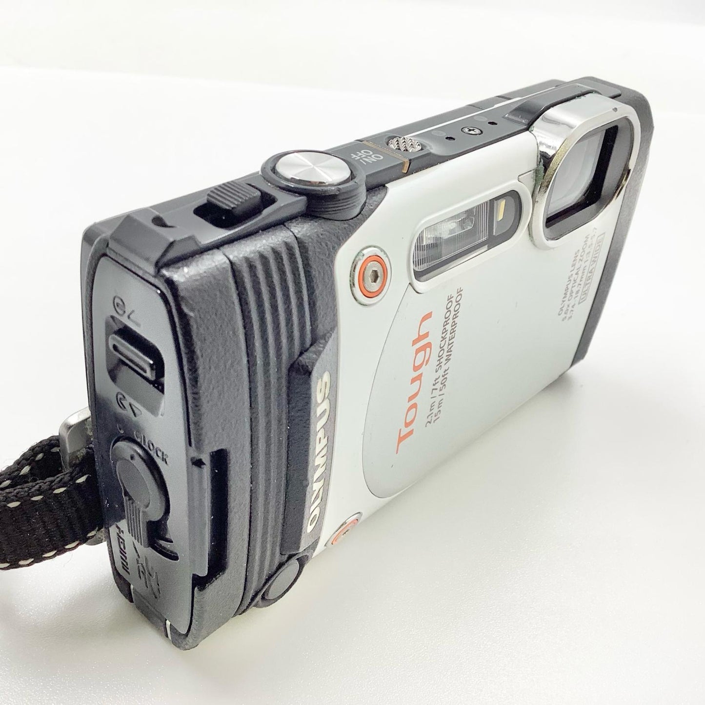 【全額返金保証】【最速発送】OLYMPUS コンパクトデジタルカメラ STYLUS TG-860 Tough ホワイト 動作確認済