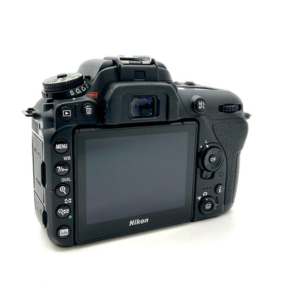 【全額返金保証】【最速発送】Nikon デジタル一眼 D7500 ボディ ブラック 美品 動作確認済