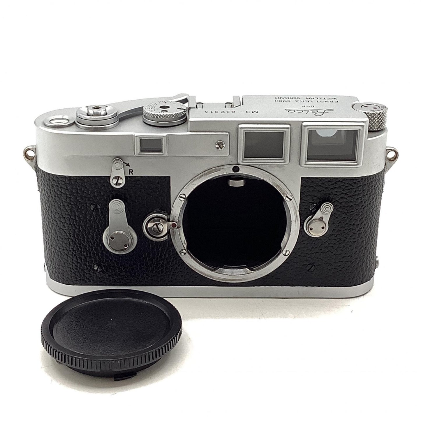 【全額返金保証】【最速発送】Leica M3 ダブルストローク シルバー 動作確認済