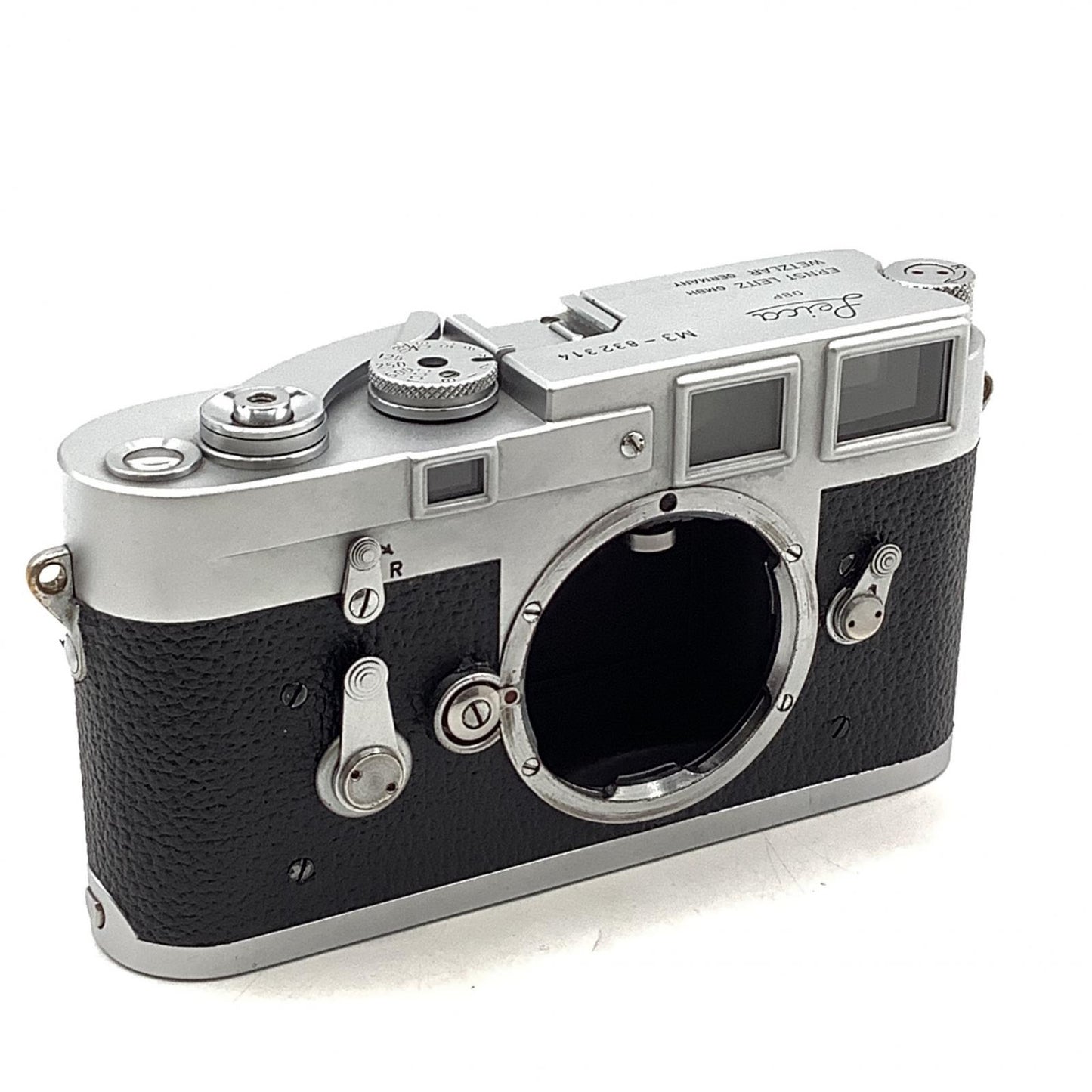 【全額返金保証】【最速発送】Leica M3 ダブルストローク シルバー 動作確認済