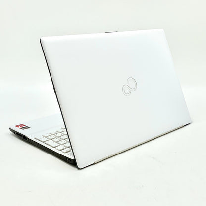 【全額返金保証】【最速発送】富士通 LIFEBOOK AH Series FMVA76E1WB AMD Ryzen 7 3750H with Radeon Vega Mobile Gfx 2.30 GHz 8GB M.2 SSD 512GB 62.7% 美品 動作確認済