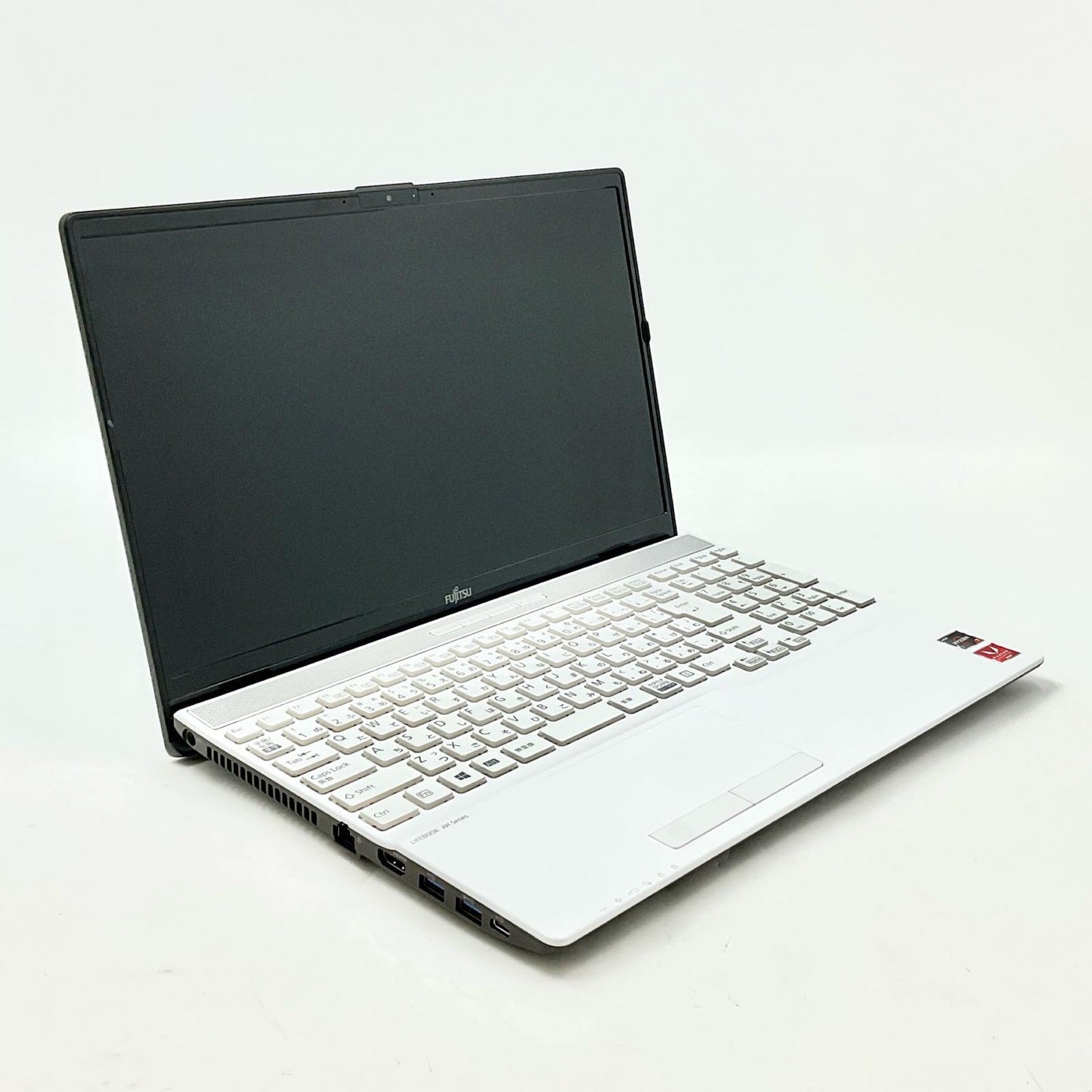 【全額返金保証】【最速発送】富士通 LIFEBOOK AH Series FMVA76E1WB AMD Ryzen 7 3750H with Radeon Vega Mobile Gfx 2.30 GHz 8GB M.2 SSD 512GB 62.7% 美品 動作確認済