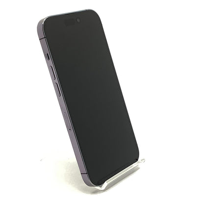 【全額返金保証】【最速発送】Apple iPhone iPhone Pro 14 Pro 1TB ディープパープル au 白ロム 美品 動作確認済 93%