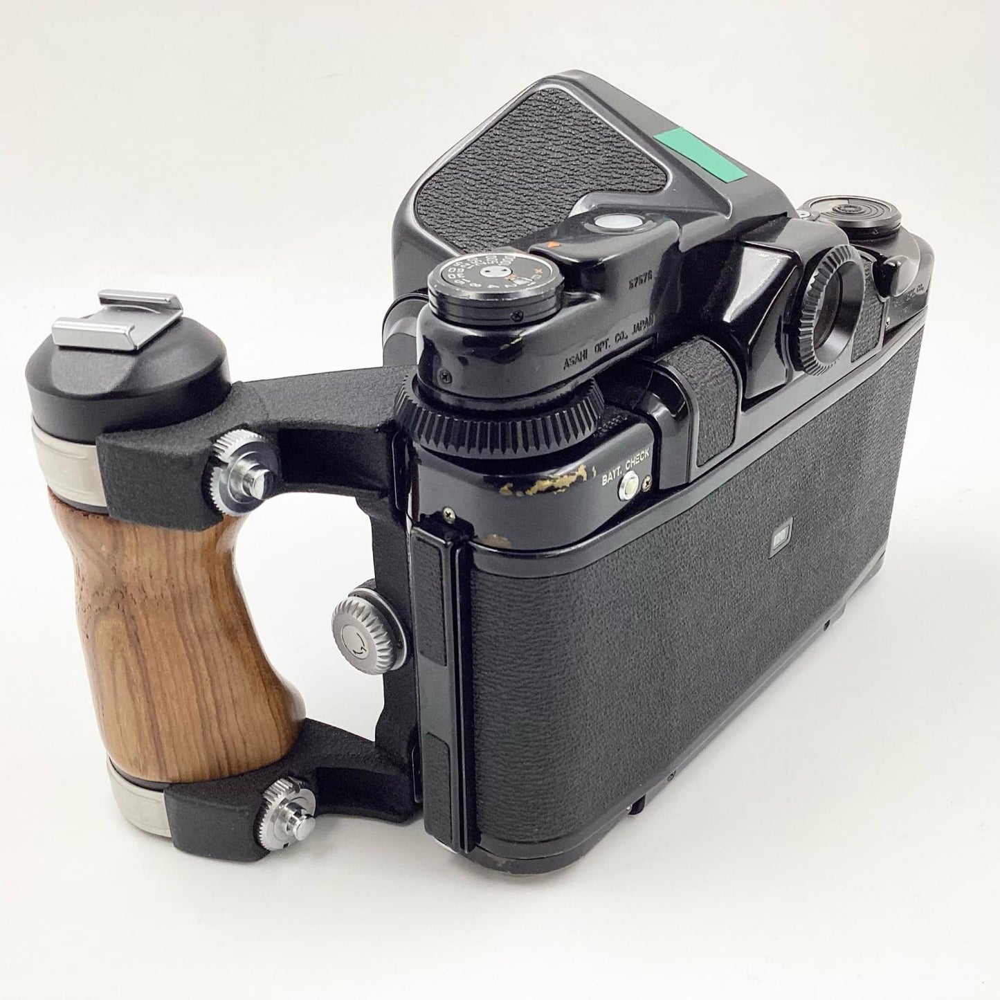 【最速発送】PENTAX 67 木製グリップ付き【難有】