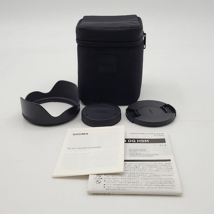 【全額返金保証】【最速発送】SIGMA 24mm f1.4 DG HSM Art [Canon用] 美品 動作確認済