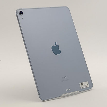 【全額返金保証】【最速発送】Apple iPad Air 10.9インチ 第4世代 64GB スカイブルー WiFi+Cellular au SIMフリー 白ロム 動作確認済