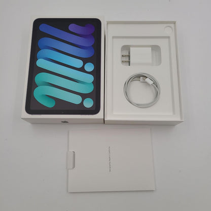 【全額返金保証】【最速発送】Apple iPad mini 8.3インチ 第6世代 256GB スペースグレイ WiFi+Cellular docomo SIMフリー 白ロム 美品 動作確認済