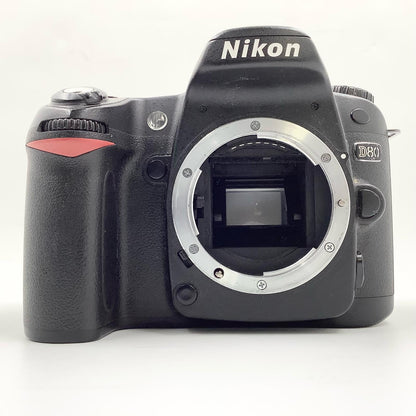 【最速発送】Nikon デジタル一眼 D80 ボディ ブラック【難有】