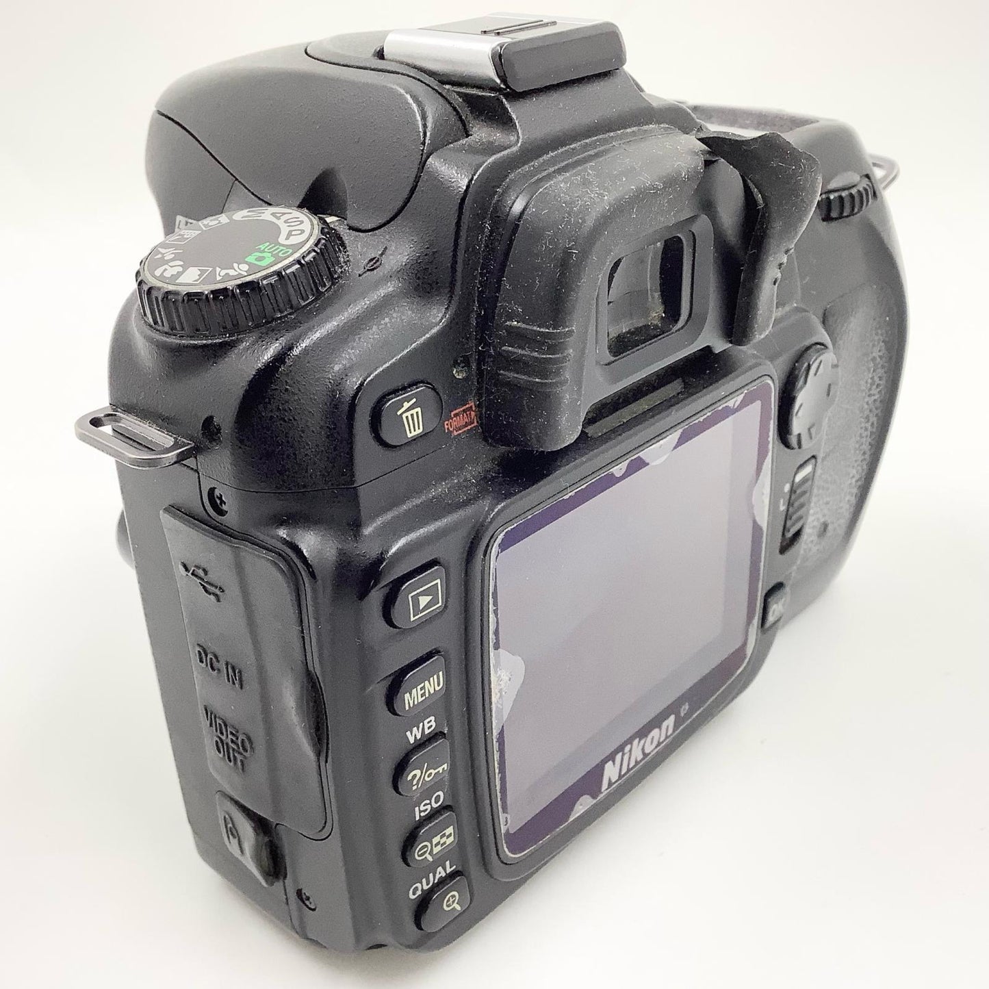 【最速発送】Nikon デジタル一眼 D80 ボディ ブラック【難有】