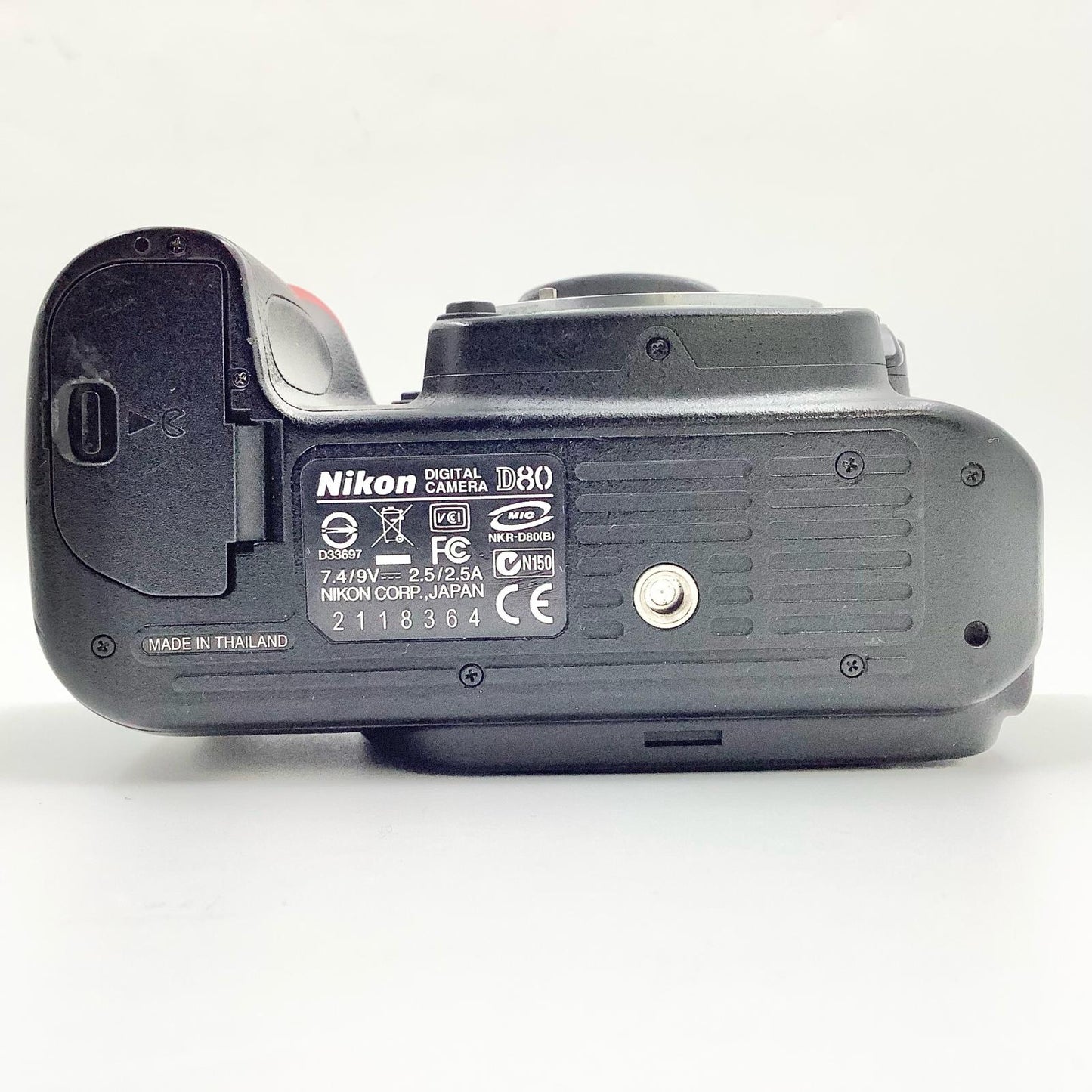 【最速発送】Nikon デジタル一眼 D80 ボディ ブラック【難有】