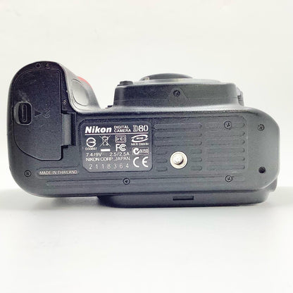 【最速発送】Nikon デジタル一眼 D80 ボディ ブラック【難有】