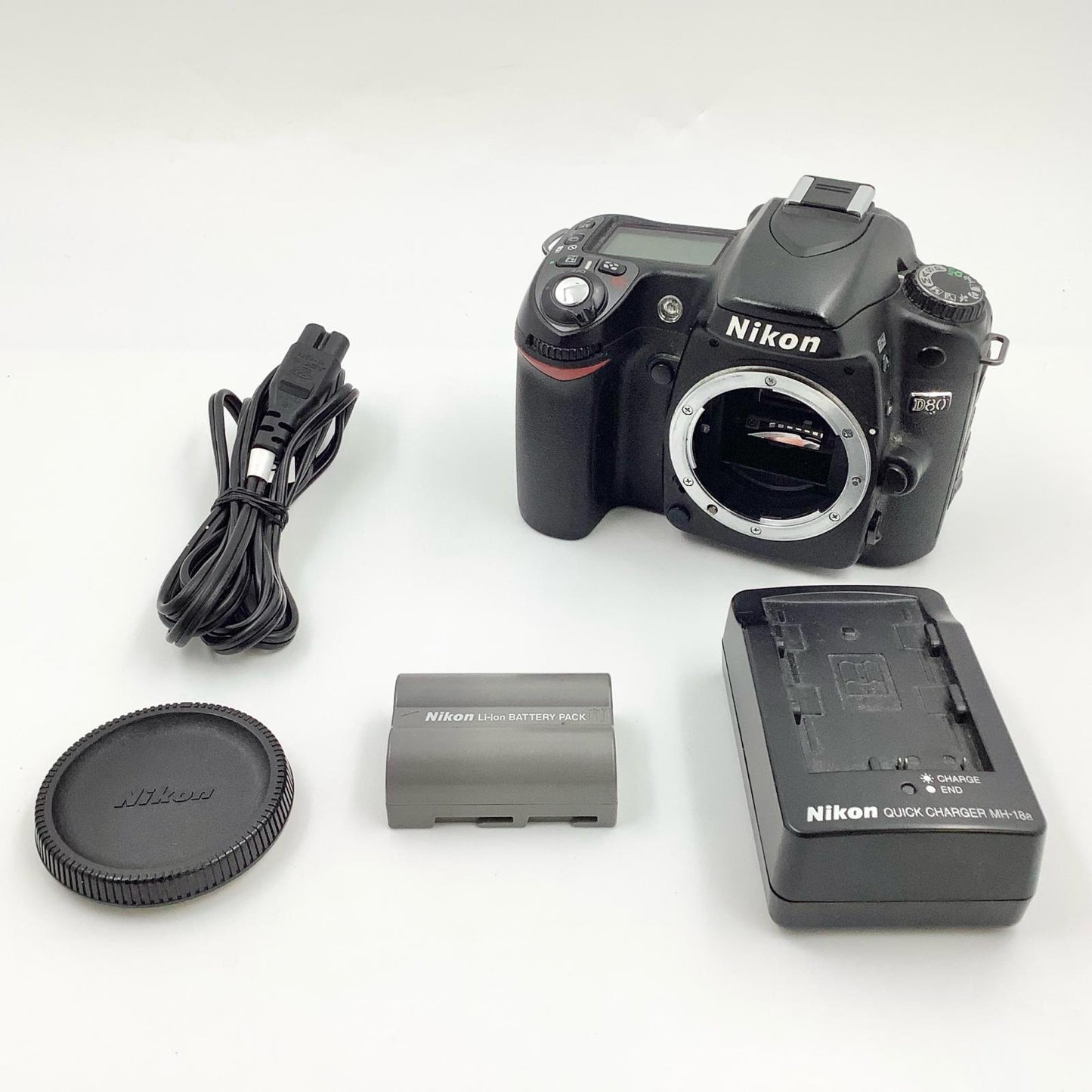 【最速発送】Nikon デジタル一眼 D80 ボディ ブラック【難有】