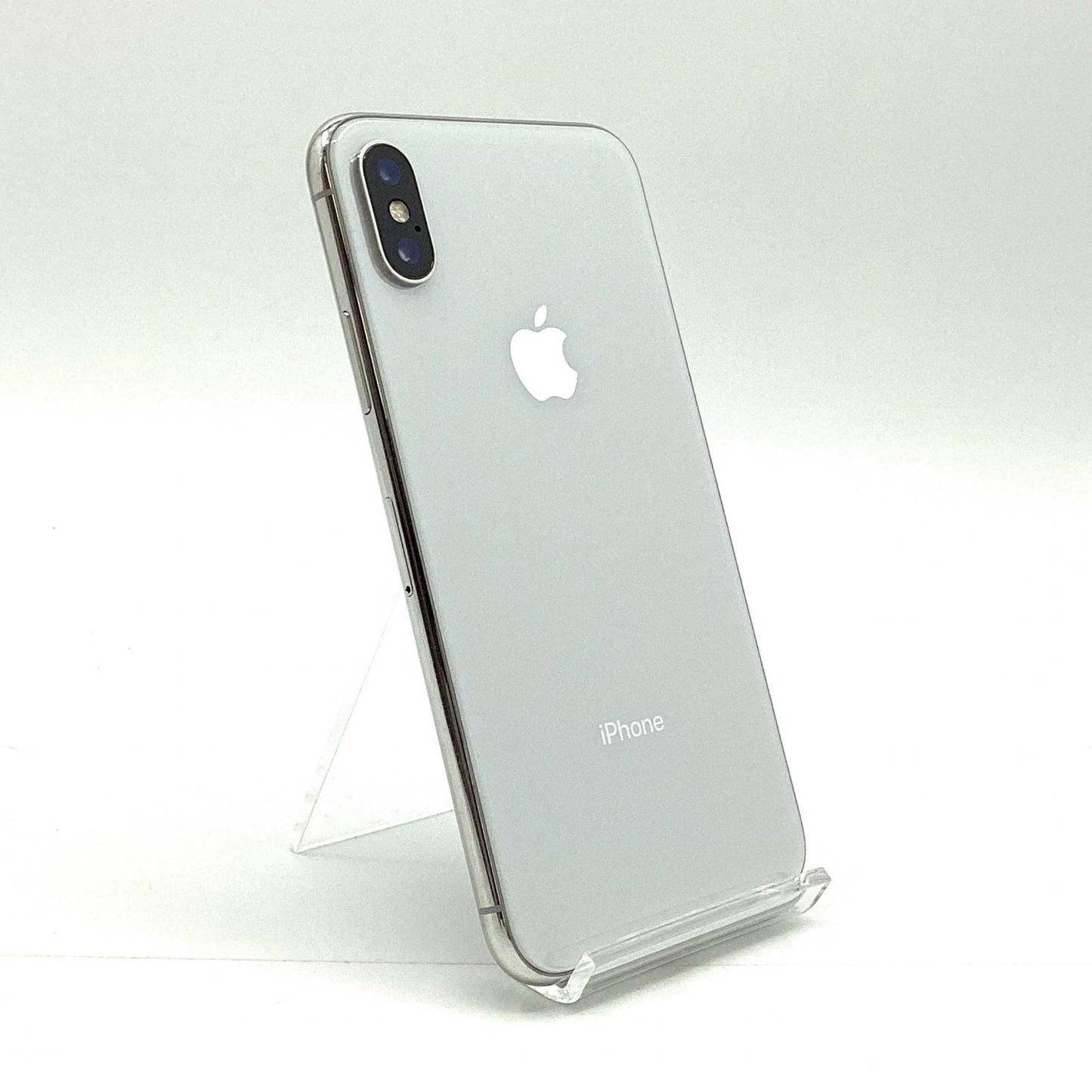 【全額返金保証】【最速発送】Apple iPhone iPhone X 256GB シルバー SIMフリー 白ロム 美品 動作確認済 100%
