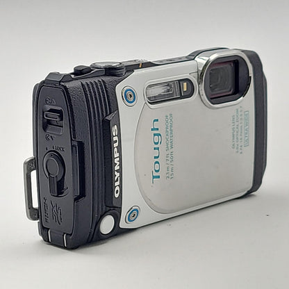 【全額返金保証】【最速発送】OLYMPUS コンパクトデジタルカメラ STYLUS TG-870 Tough [ホワイト] 動作確認済