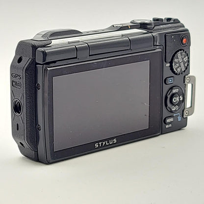 【全額返金保証】【最速発送】OLYMPUS コンパクトデジタルカメラ STYLUS TG-870 Tough [ホワイト] 動作確認済
