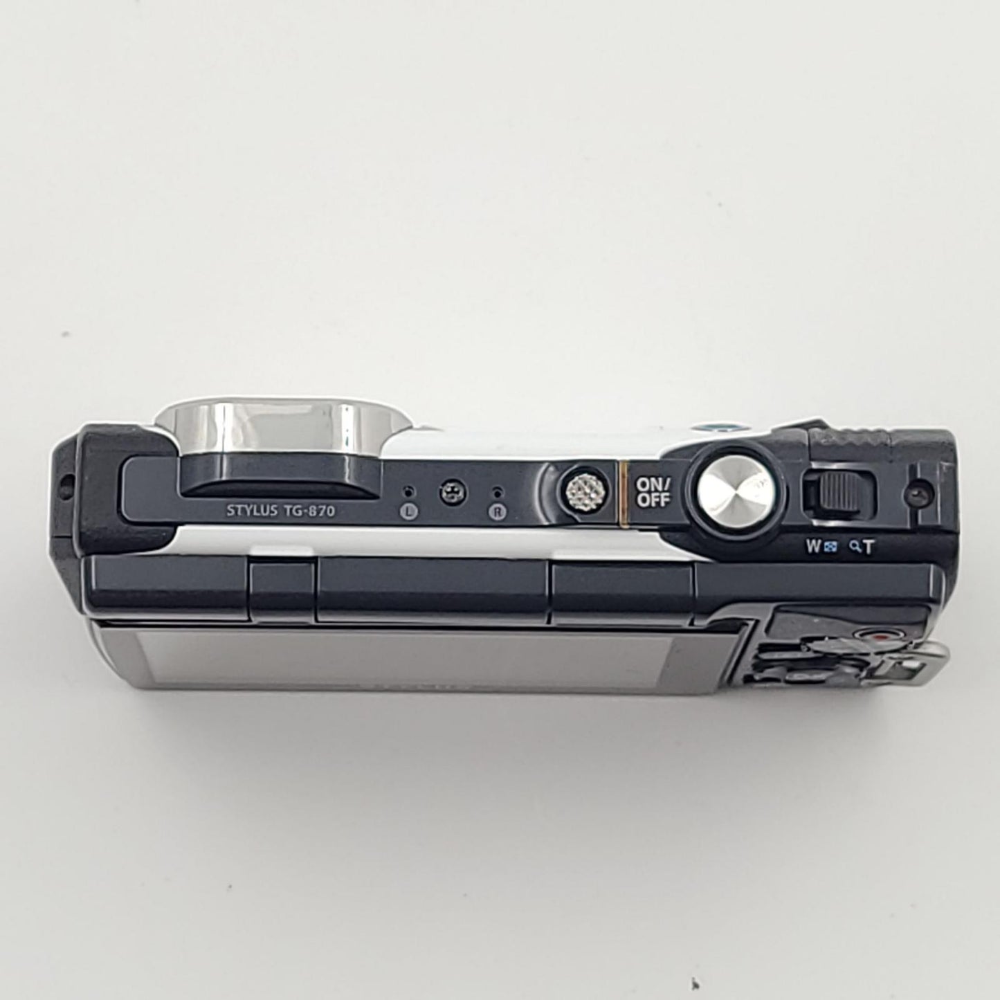 【全額返金保証】【最速発送】OLYMPUS コンパクトデジタルカメラ STYLUS TG-870 Tough [ホワイト] 動作確認済