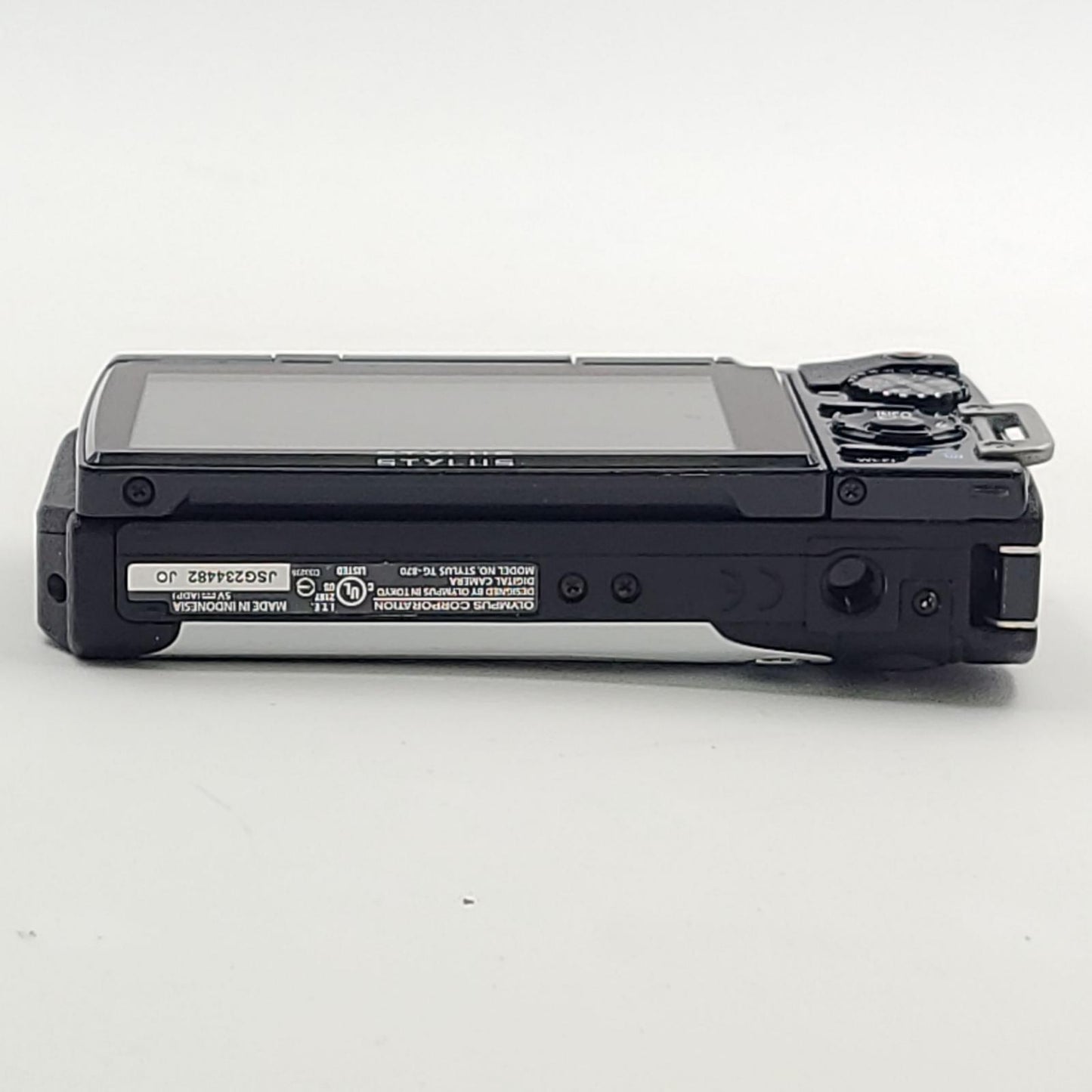 【全額返金保証】【最速発送】OLYMPUS コンパクトデジタルカメラ STYLUS TG-870 Tough [ホワイト] 動作確認済
