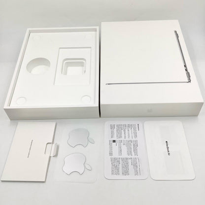 【全額返金保証】【最速発送】Apple MacBook Air M2, 2022 Air 13インチ 2022 Apple M2 8GB SSD 256GB シルバー 90% 動作確認済
