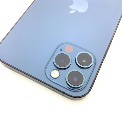 【全額返金保証】【最速発送】Apple iPhone iPhone 12 Pro 256GB パシフィックブルー au 白ロム 動作確認済 81%