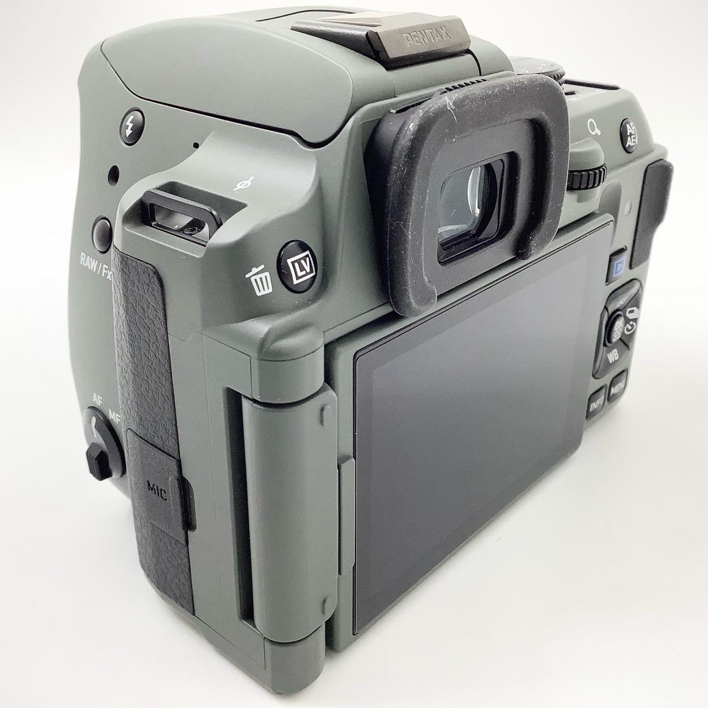 【全額返金保証】【最速発送】PENTAX デジタル一眼 PENTAX KF ボディ [オリーブ] 美品 動作確認済