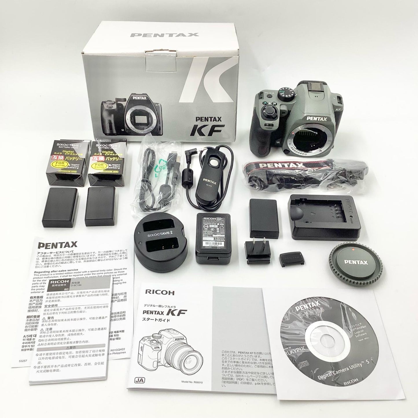 【全額返金保証】【最速発送】PENTAX デジタル一眼 PENTAX KF ボディ [オリーブ] 美品 動作確認済