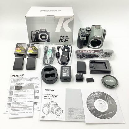 【全額返金保証】【最速発送】PENTAX デジタル一眼 PENTAX KF ボディ [オリーブ] 美品 動作確認済